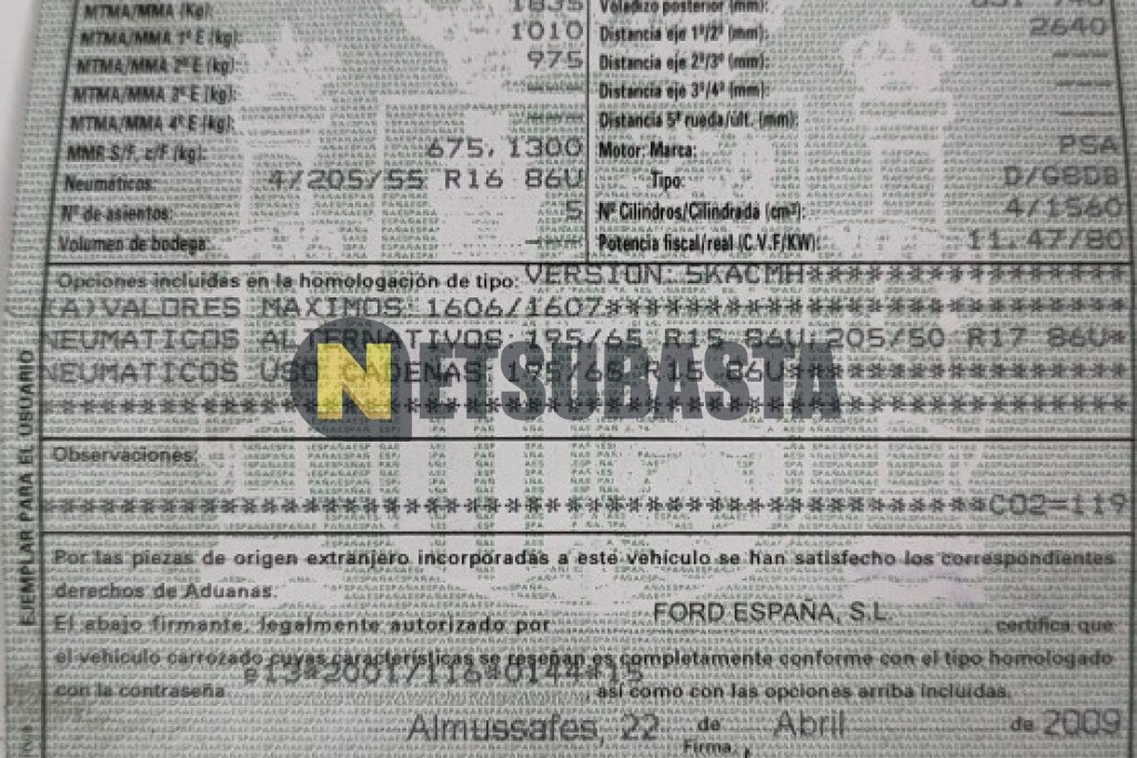 Ford Focus 1.6 TDCi 2009