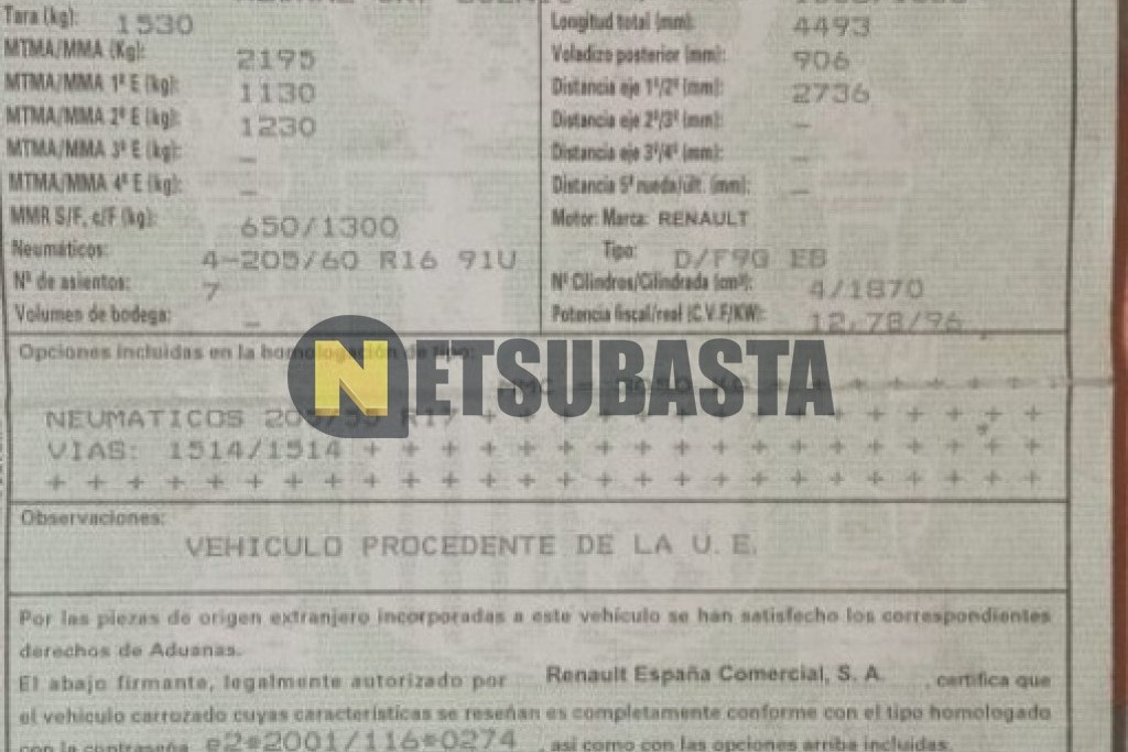 Renault Grand Scenic 1.9 dCi 2006