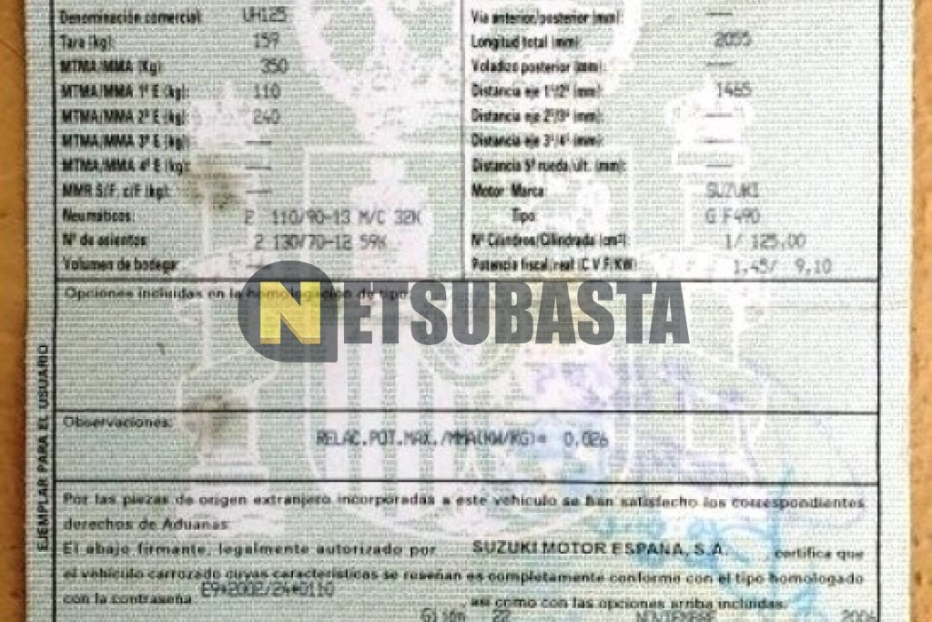 Suzuki Burgman 125 2006