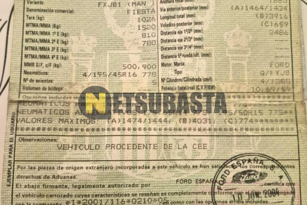 Ford Fiesta 1.4 2004