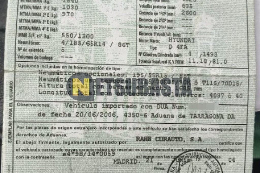 Hyundai Matrix 1.5 CRDi 2006