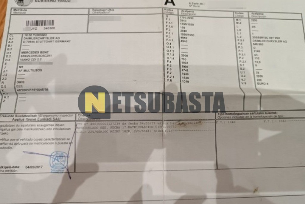 Mercedes-Benz Viano 2.2 CDI 2007