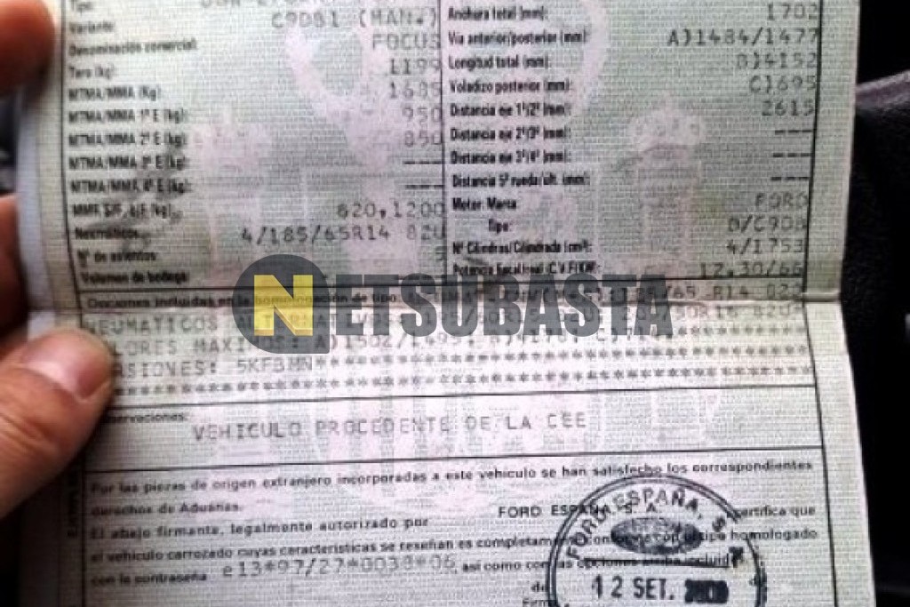 Ford Focus 1.8 TDdi 2000