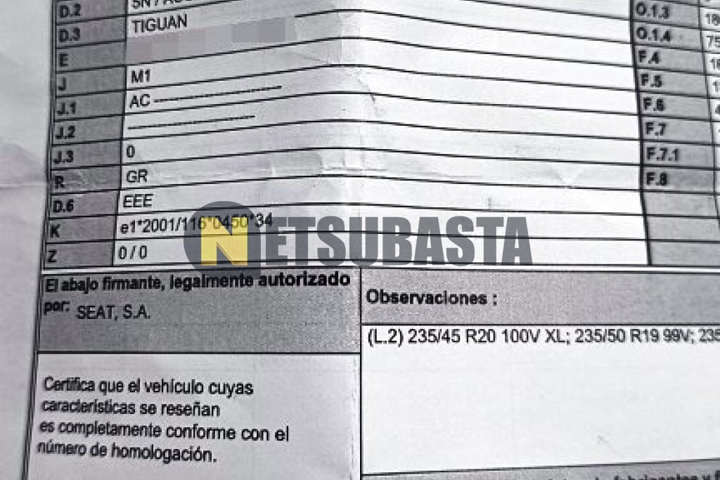 Volkswagen Tiguan Allspace 1.4 TSI 2018