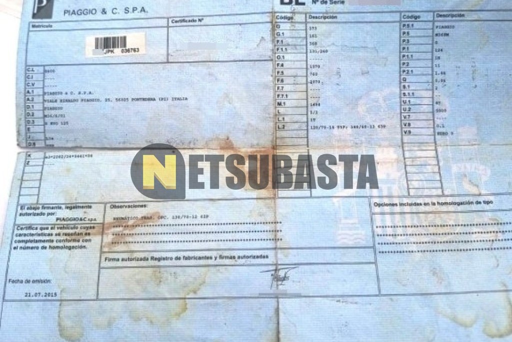 Piaggio X EVO 125 2016