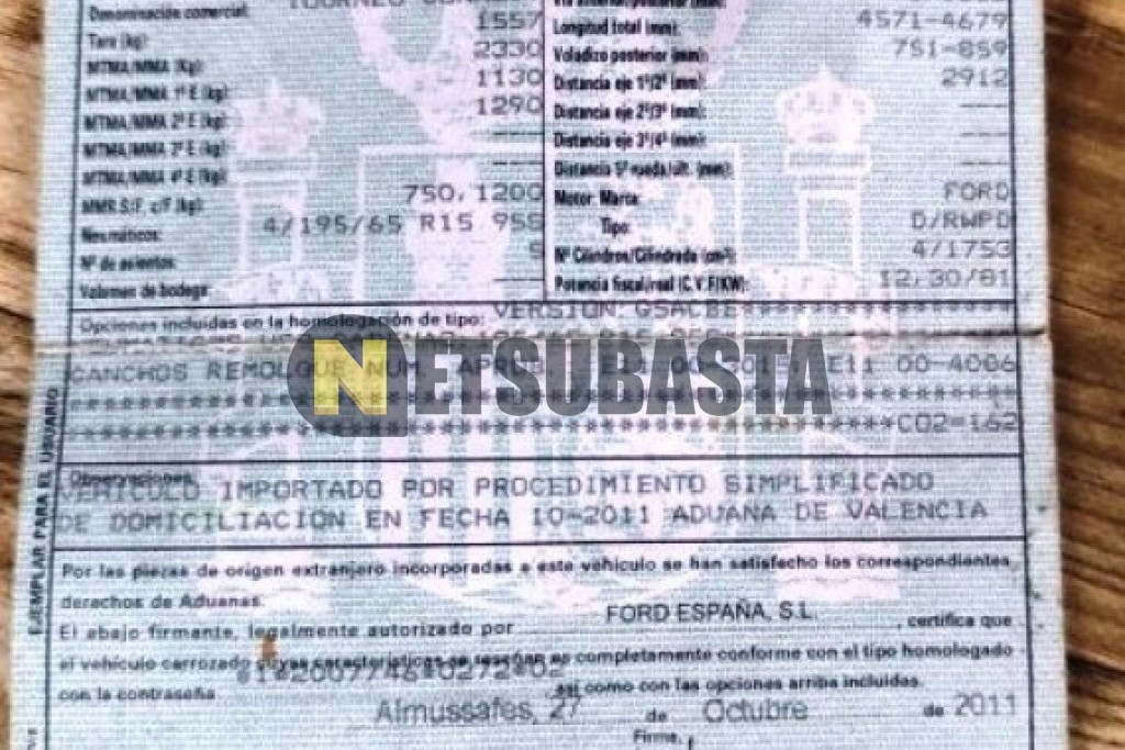 Ford Tourneo Connect 1.8 TDCi 2011