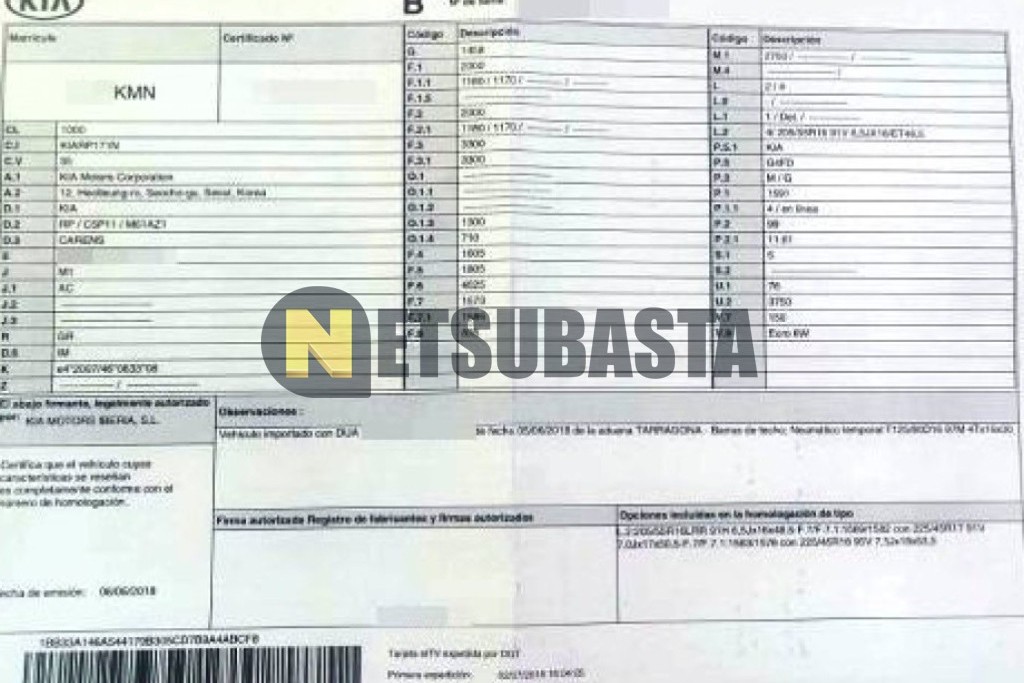 Kia Carens 1.6 GDi 2018