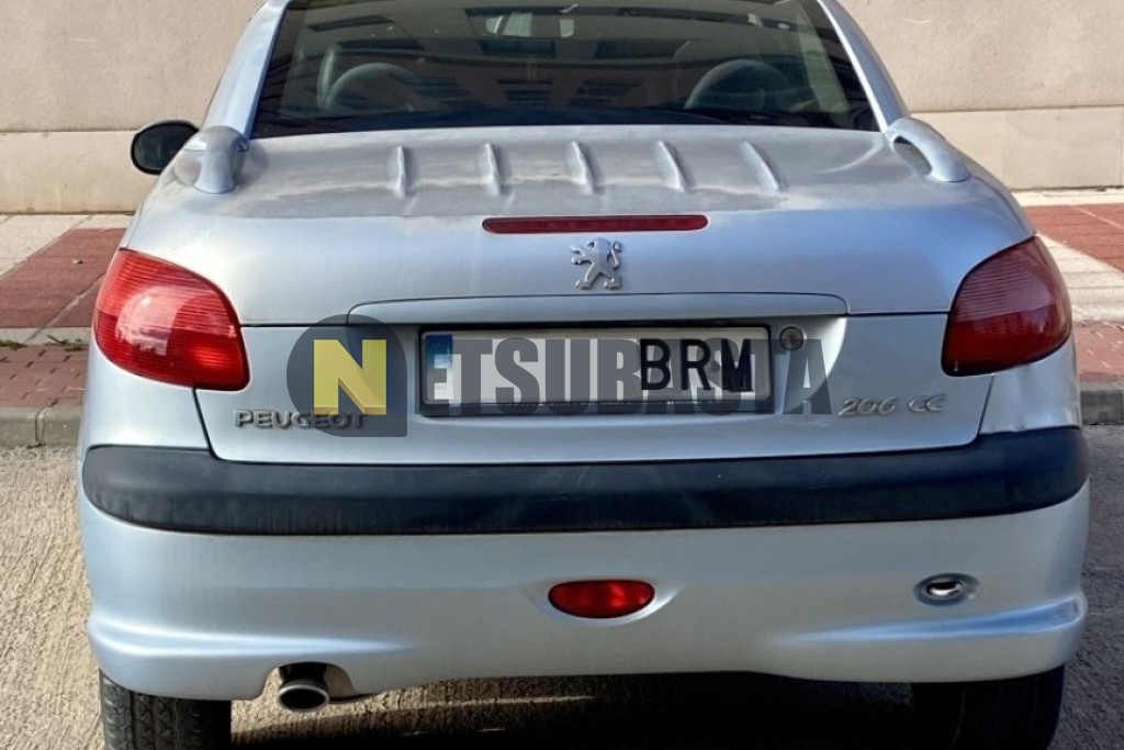 Peugeot 206 Coupé Cabrío 2.0 2001