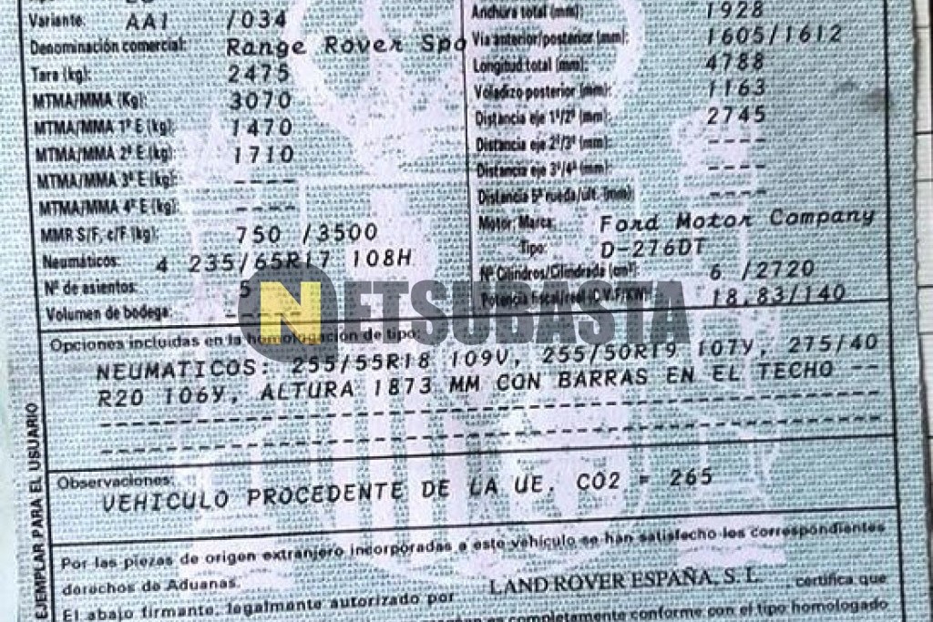 Land-Rover Range Rover Sport 2.7 TDV6 2008