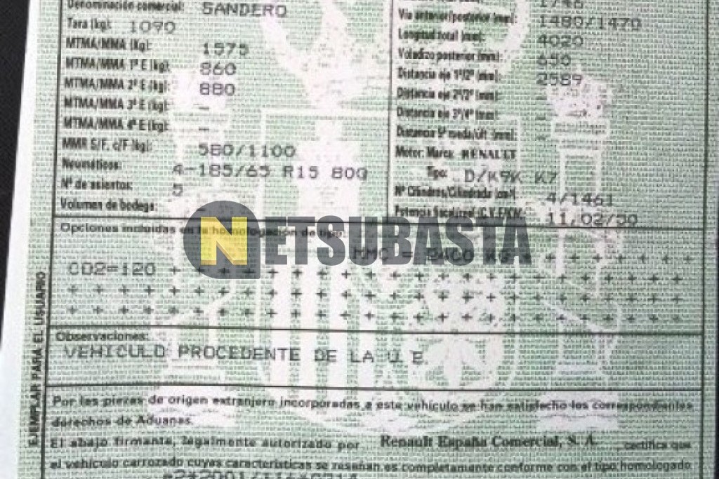 Dacia Sandero 1.5 dCi 2009