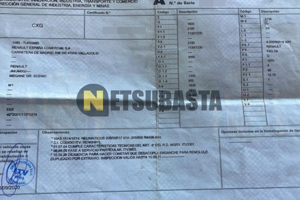 Renault Grand Scenic 1.9 dCi 2004