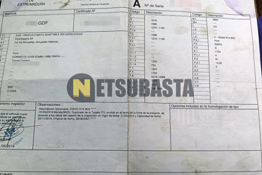 Ford Transit Connect 1.8 TDCi 2008