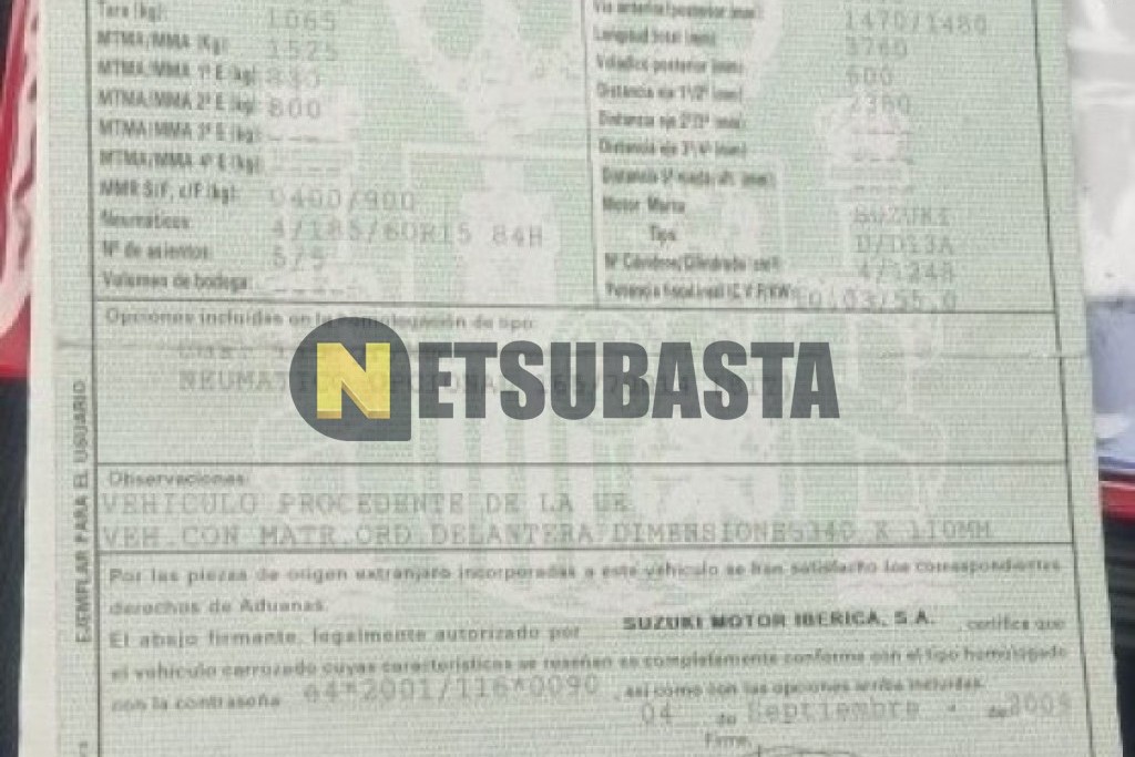 Suzuki Swift 1.3 DDiS 2009