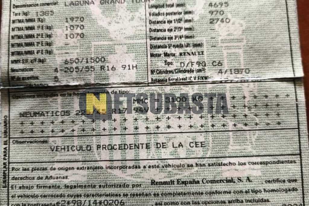 Renault Laguna Grand Tour 1.9 dCi 2004