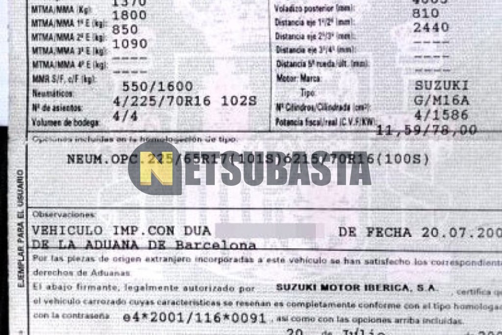 Suzuki Grand Vitara 1.6 2006