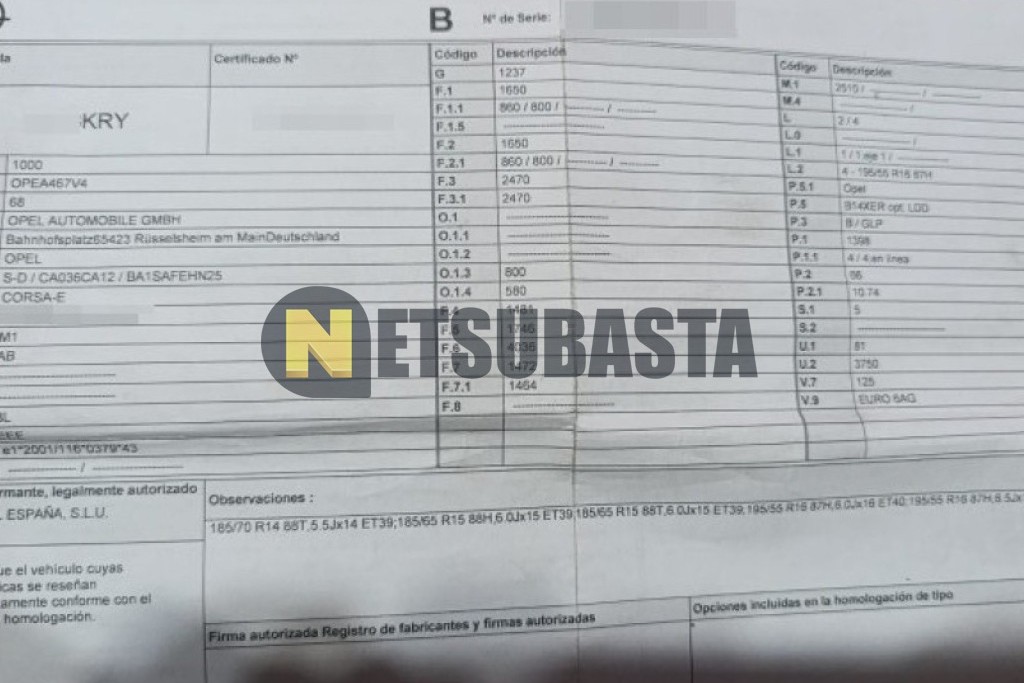 Opel Corsa 1.4 GLP 2018