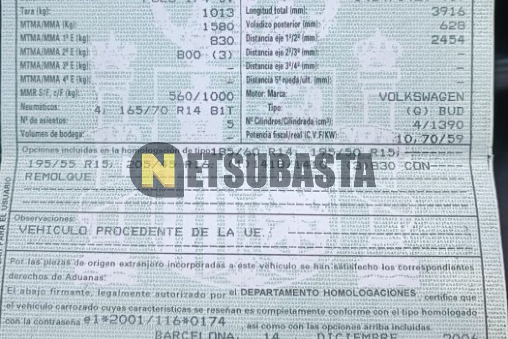 Volkswagen Polo 1.4 2007