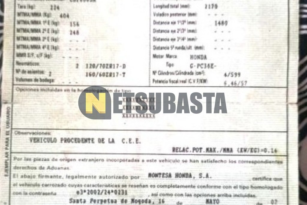 Honda CBF 600 SA 2007