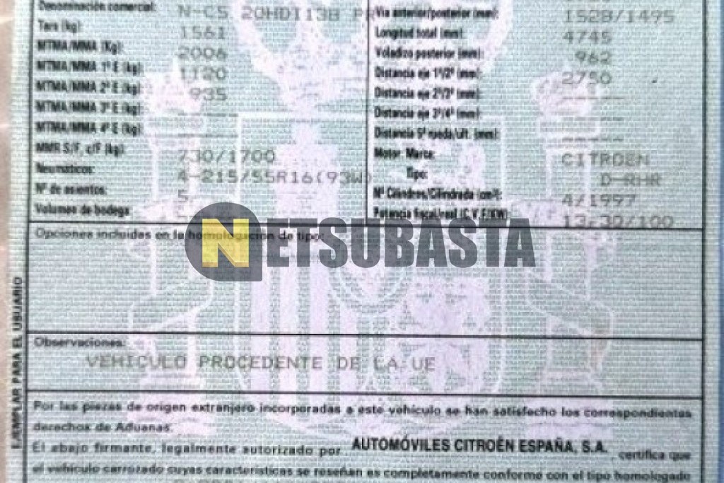 Citroën C5 2.0 HDi 2005