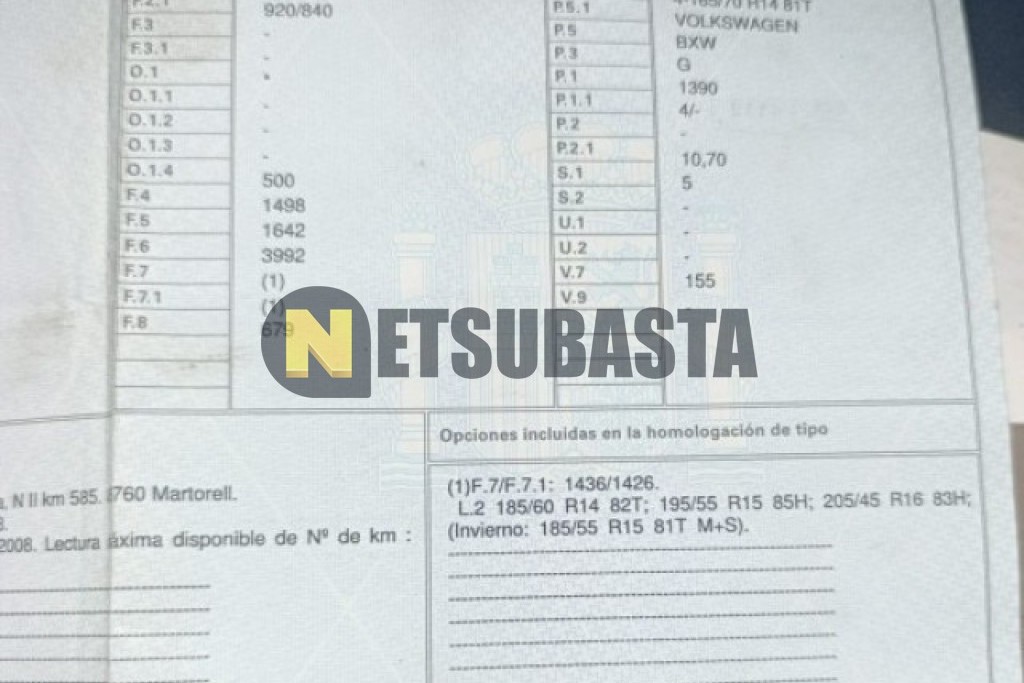 Skoda Fabia 1.4 16V 2008