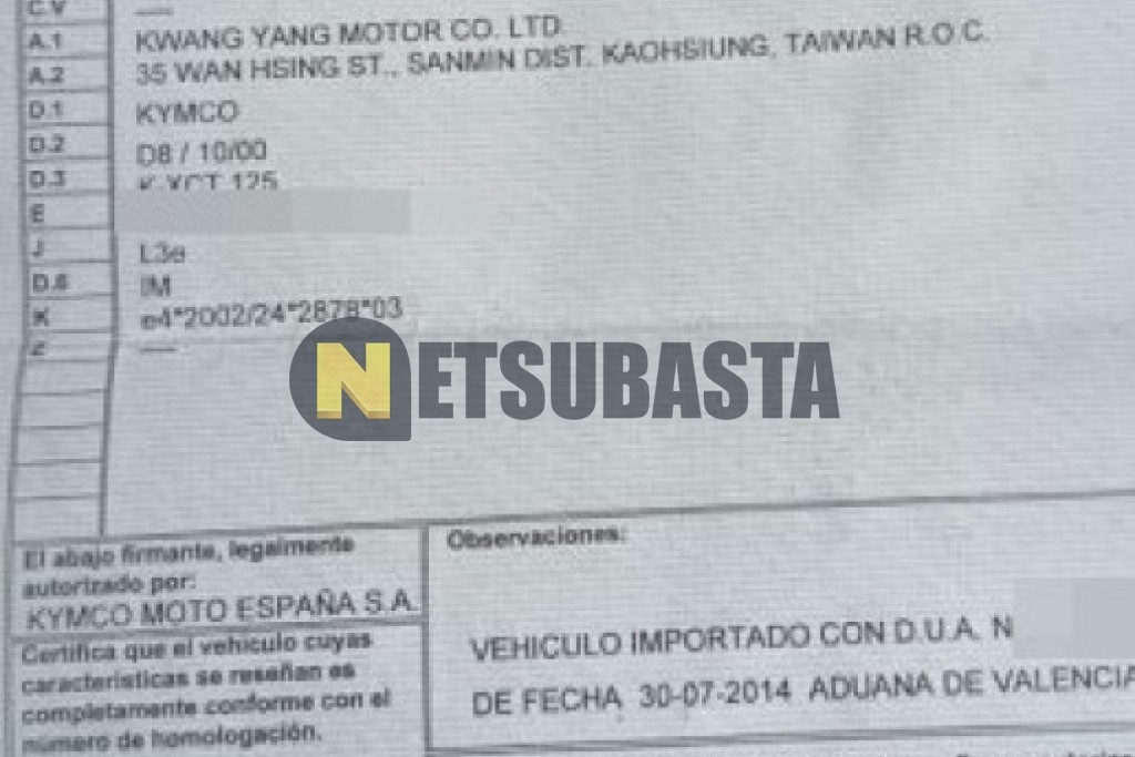 Kymco K-XCT 125i 2014