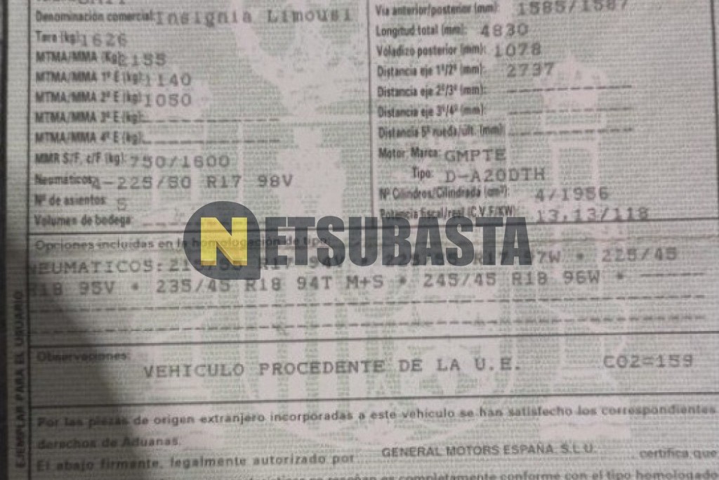 Opel Insignia 2.0 CDTI Active Select 2010