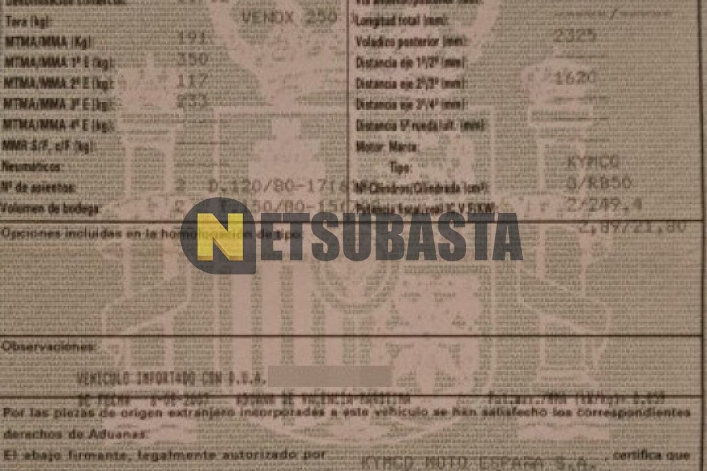 Kymco Venox 250 2011