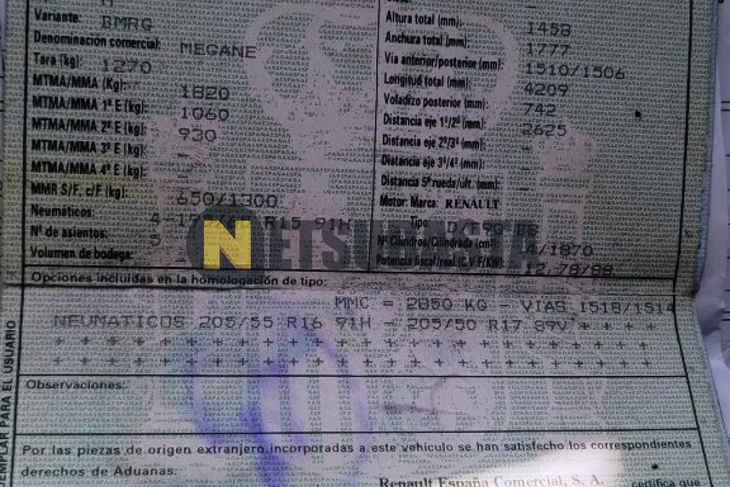 Renault Megane 1.9 dCi 2004