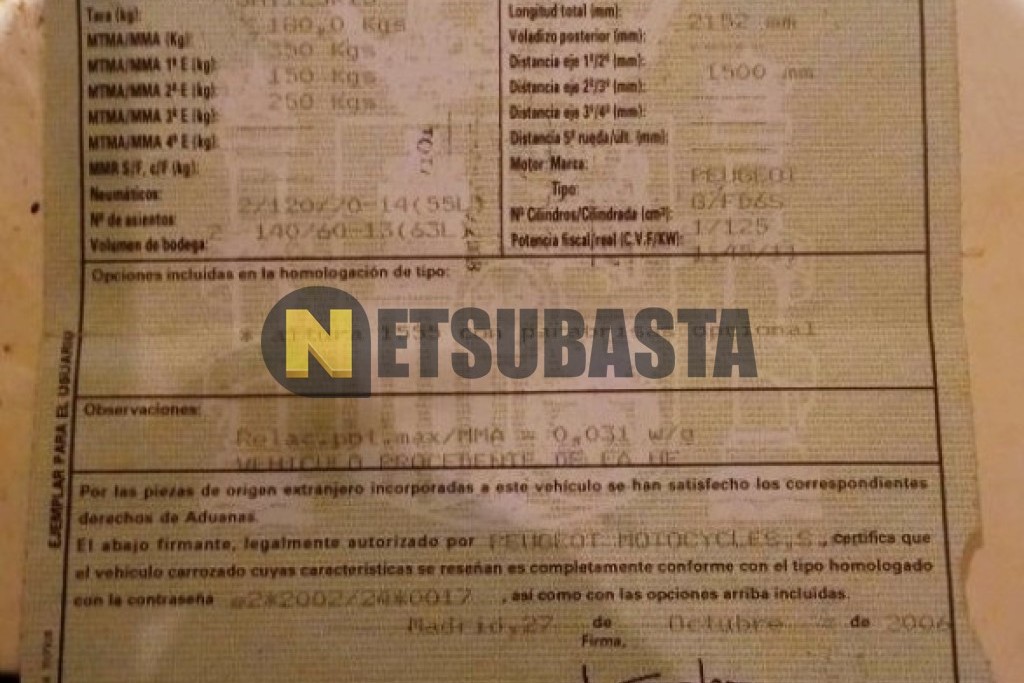 Peugeot Satalis 125 2008