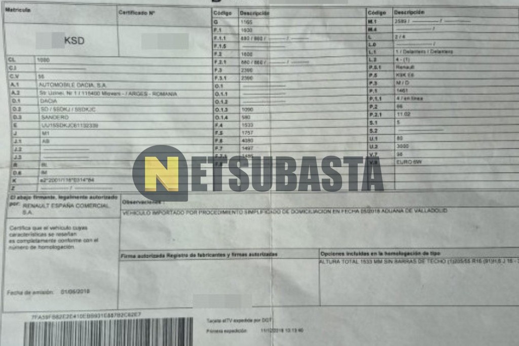 Dacia Sandero Stepway 1.5 dCi 2018