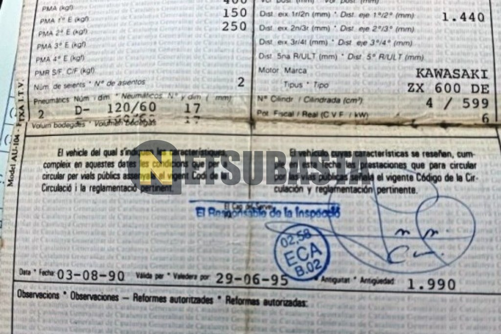 Kawasaki ZZR 600 1990