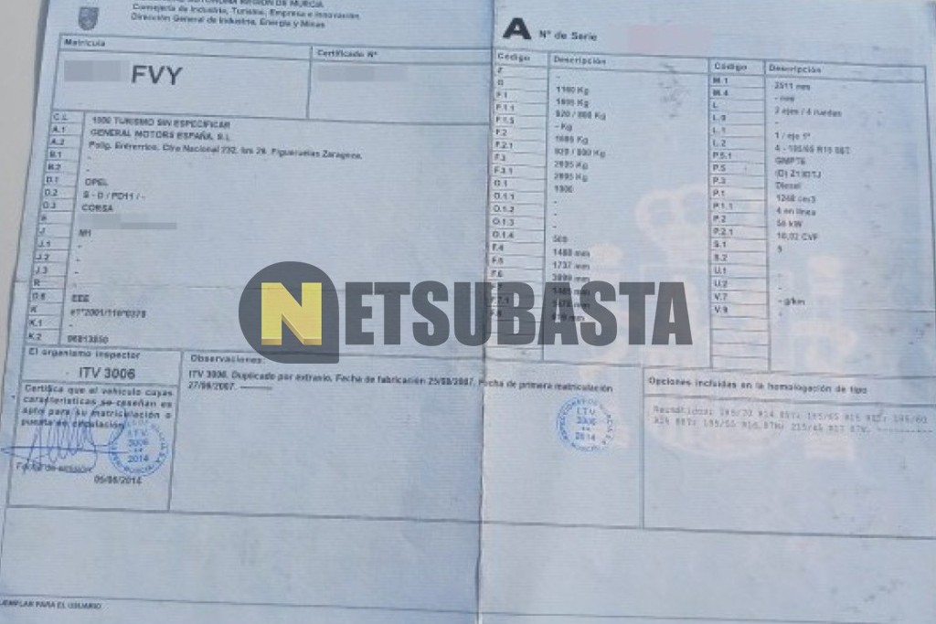 Opel Corsa 1.3 CDTi 2007