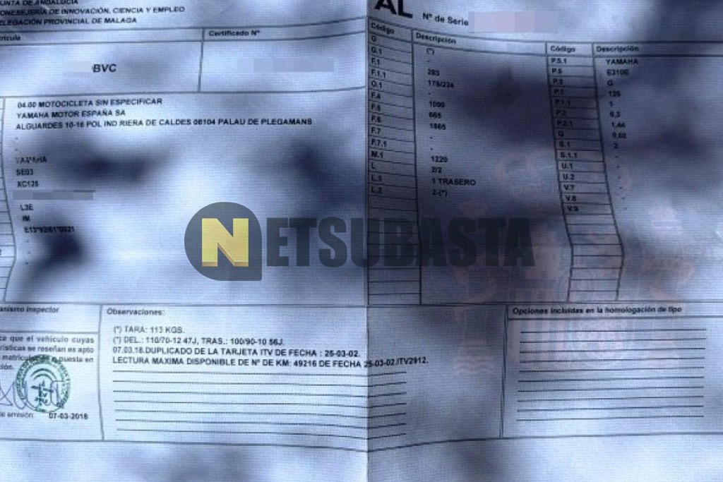 Yamaha Cygnus 125 2002