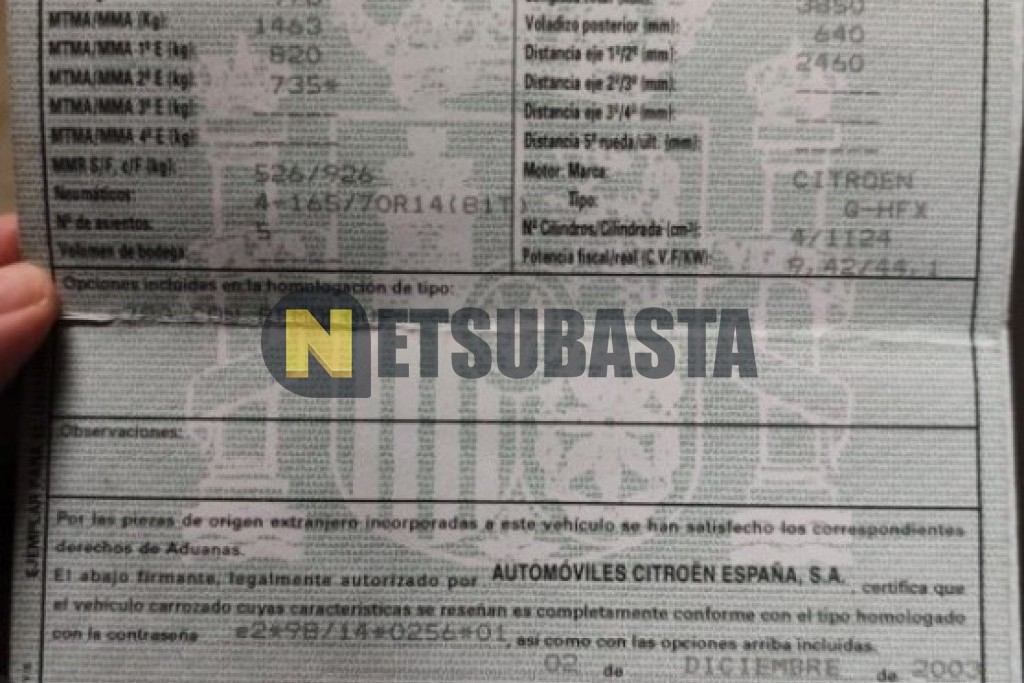 Citroën C3 1.1 2003