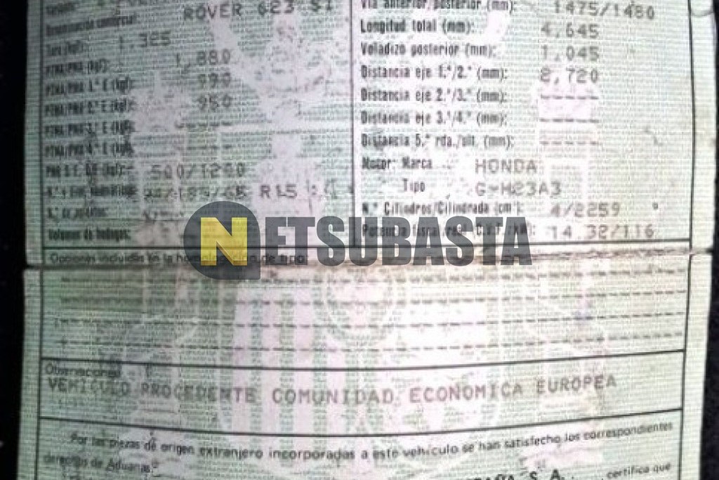 Rover 623 Si 1995