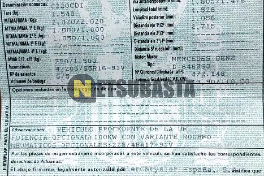 Mercedes-Benz C 220 CDI 2004