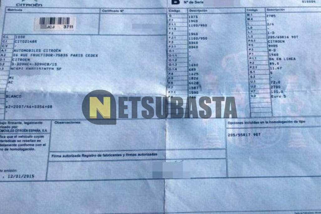 Citroën C4 Picasso 1.6 e-HDi 2015