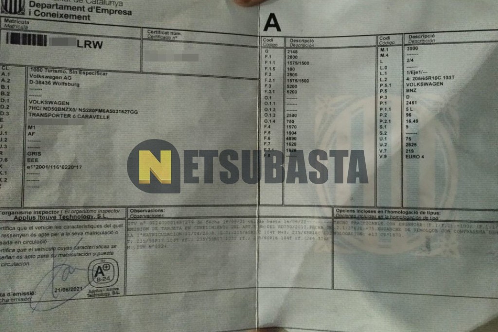 Volkswagen Transporter T5 2.5 TDI 2008