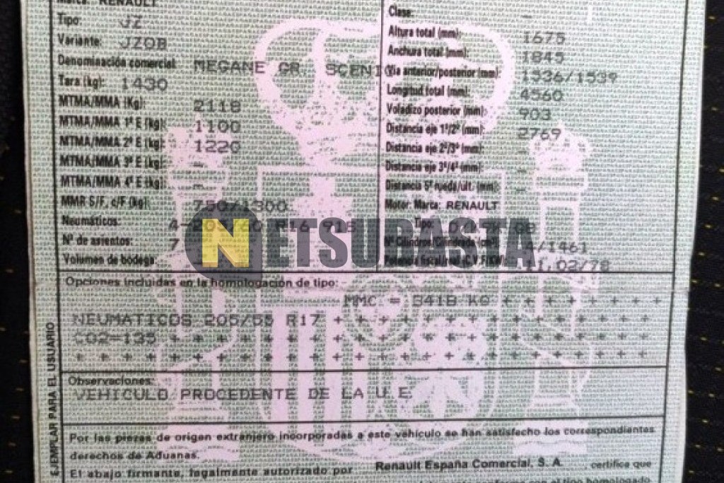 Renault Grand Scenic 1.5 dCi 2010