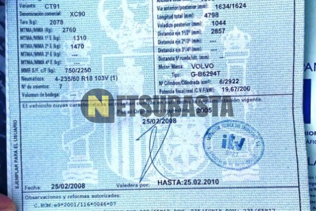 Volvo XC90 T6 2005