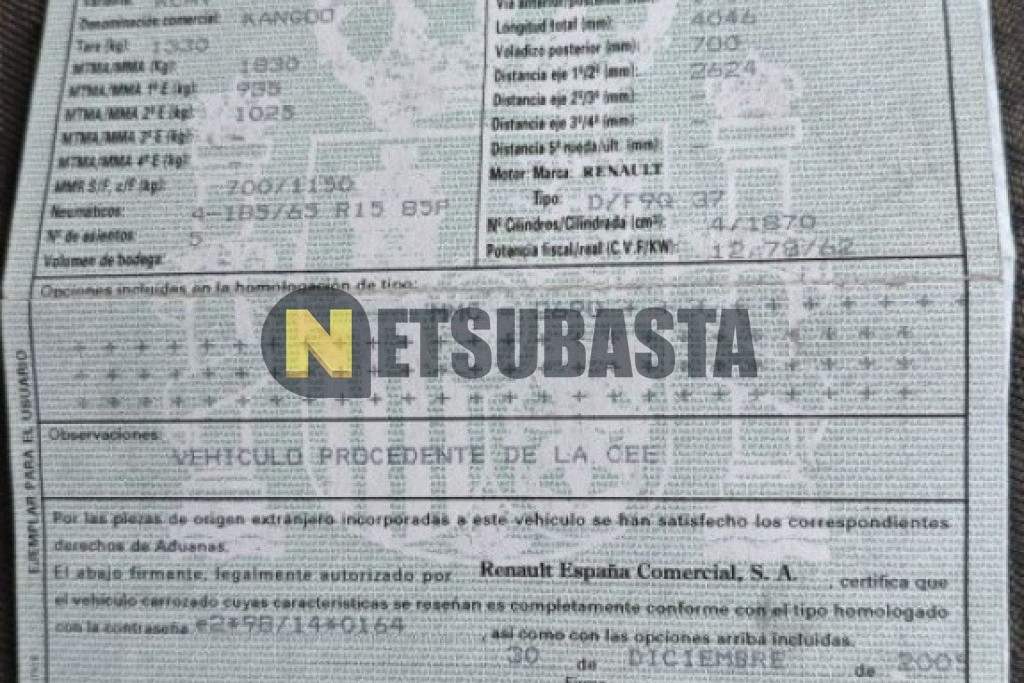 Renault Kangoo 1.9 dCi 4X4 2006