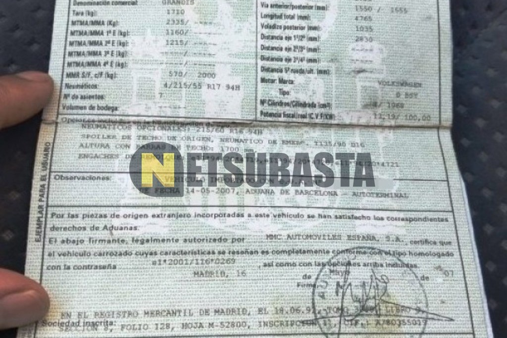 Mitsubishi Grandis 2.0 DI-D 2007