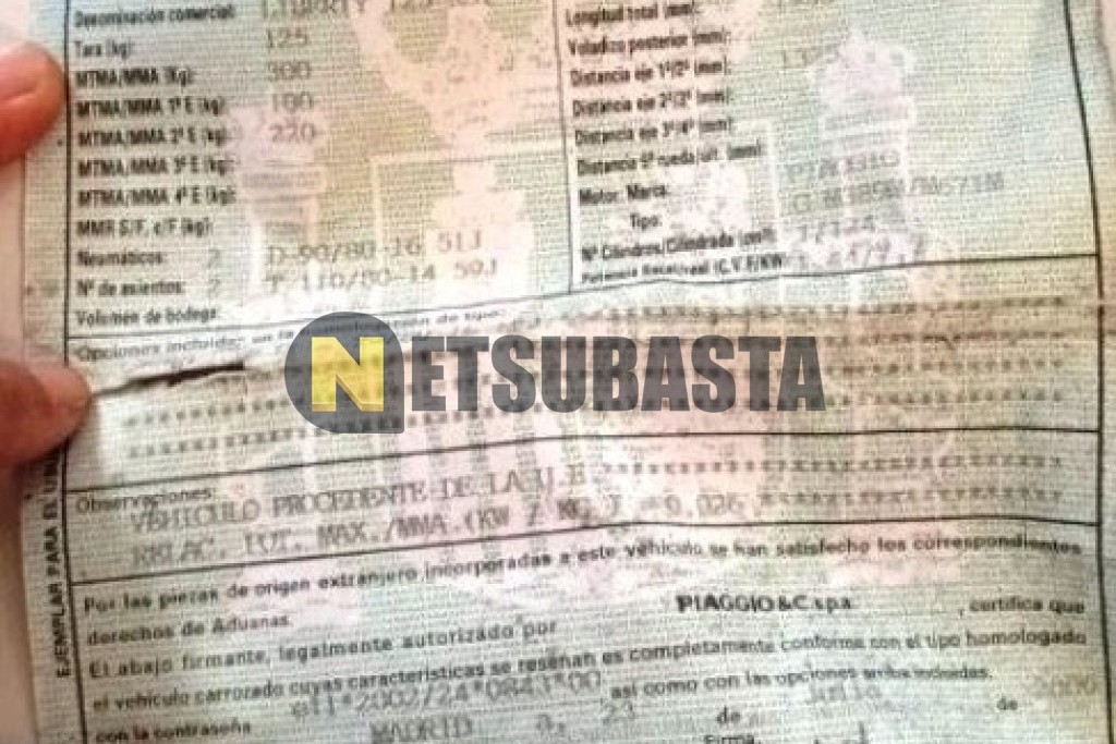 Piaggio LIBERTY 125 4T 2009