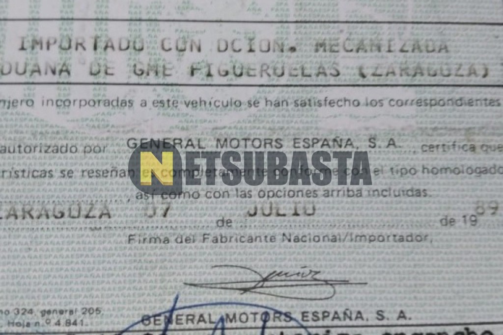 Opel Kadett 1.3 S 1989