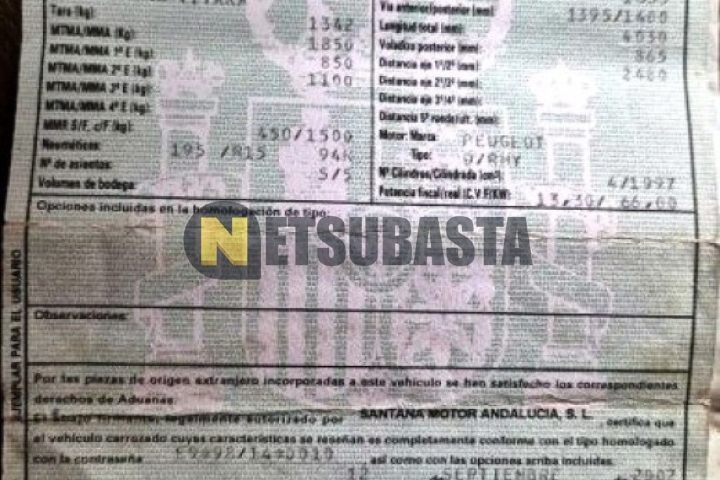 Suzuki Vitara 2.0 HDI 2002