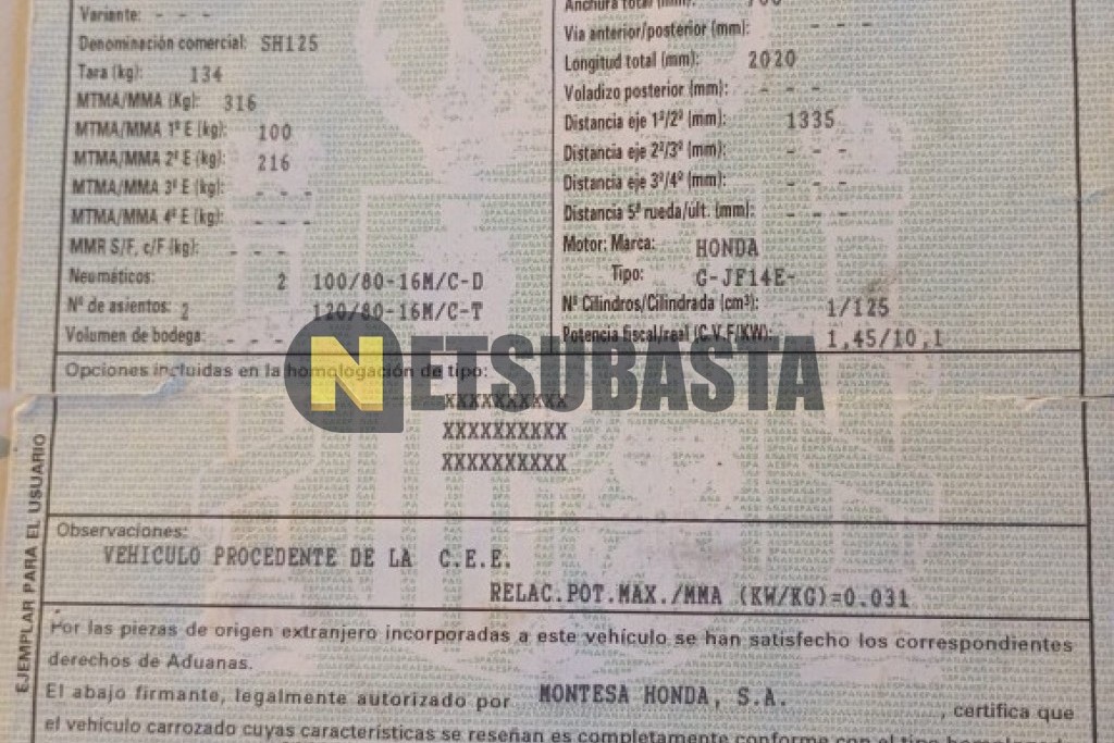 Honda Scoopy SH125 2005