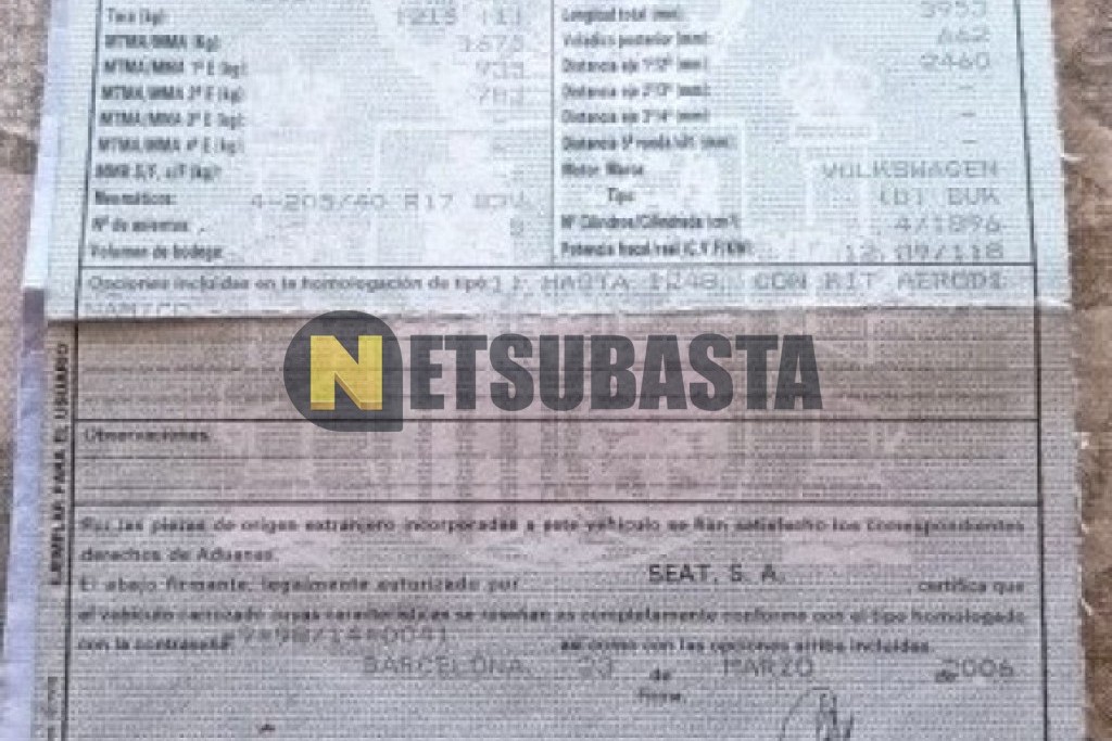 Seat Ibiza 1.9 TDI Cupra 2006