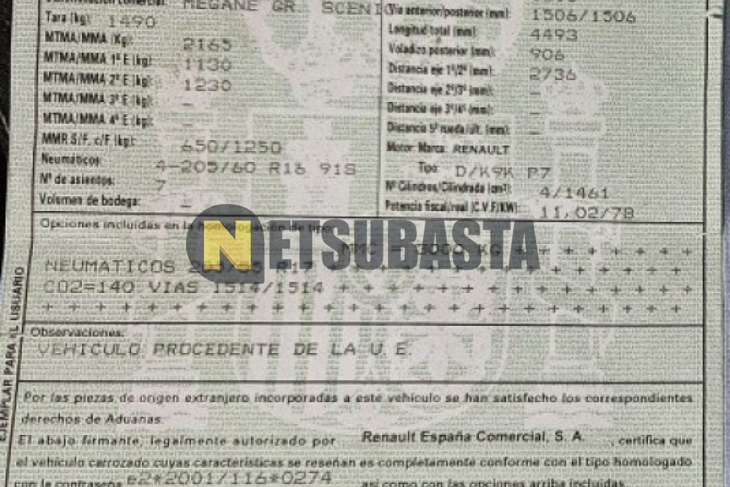 Renault Grand Scenic 1.5 dCi 2008