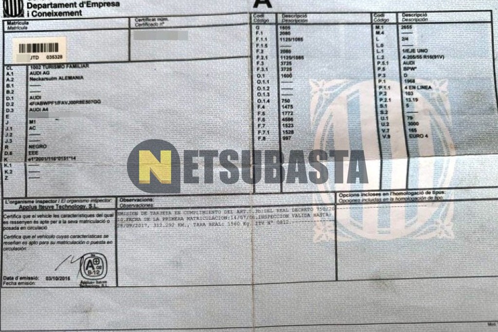 Audi A4 Avant 2.0 TDI multitronic 7 vel. 2006