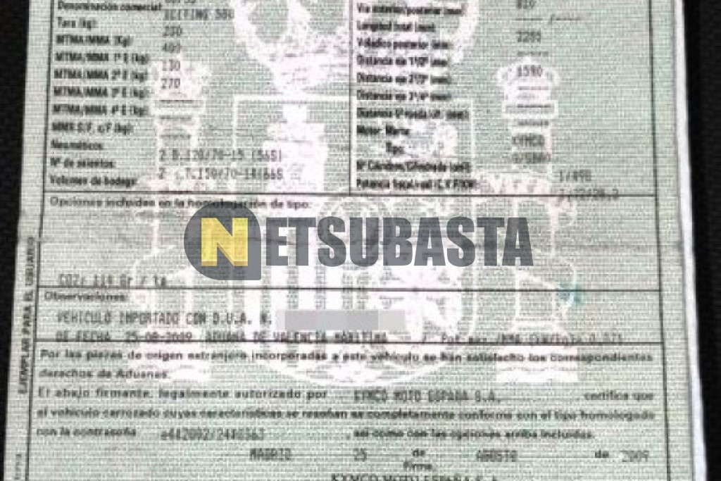 Kymco Xciting 500 R 2009